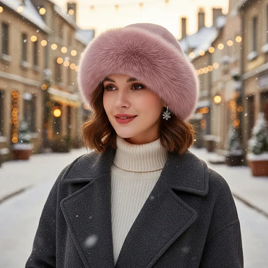 Wintermuts – Elegante Bontmuts van Imitatiebont
