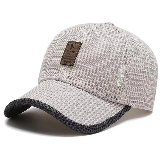 Zomerpet met Mesh Ventilatie - Ademende Sportcap
