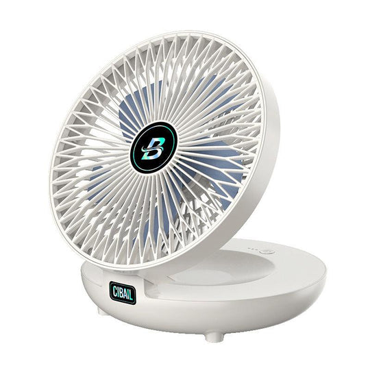 Mini Ventilator Oplaadbaar – Tafel & Muur, Draadloos, Stil