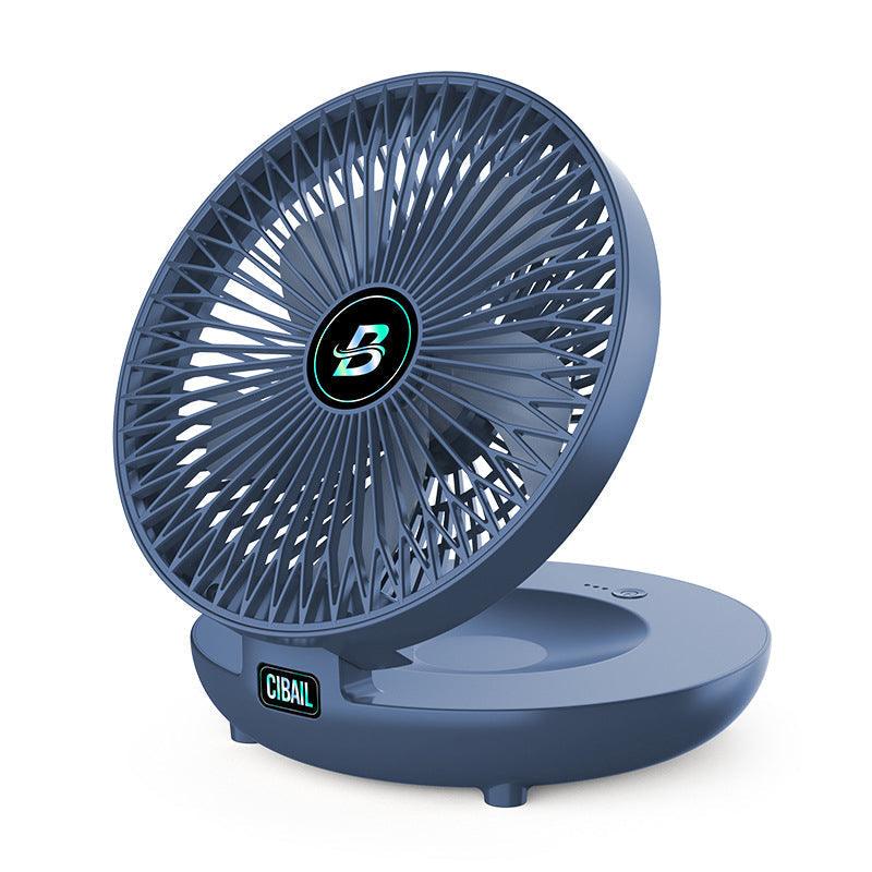 Mini Ventilator Oplaadbaar – Tafel & Muur, Draadloos, Stil