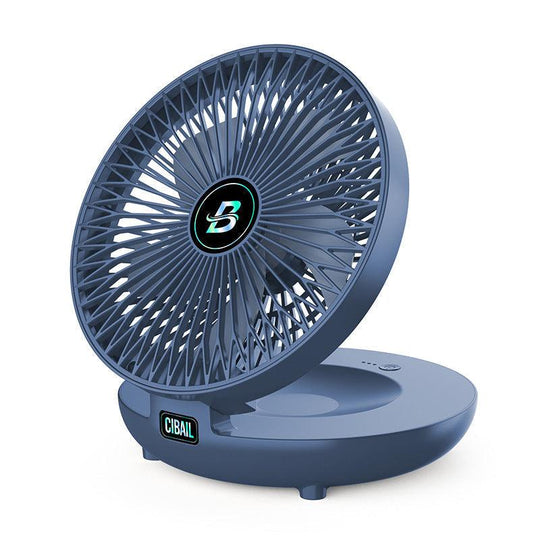 Mini Ventilator Oplaadbaar – Tafel & Muur, Draadloos, Stil